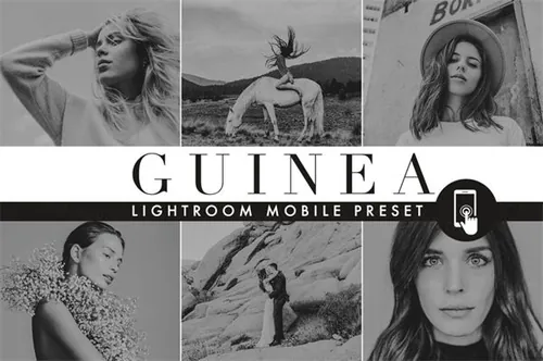 高级黑白lightroom人像预设minimalist-mobile