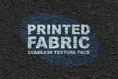 高质量逼真织物布料毛衣纹理PS样机素材 PRINTED FABRIC