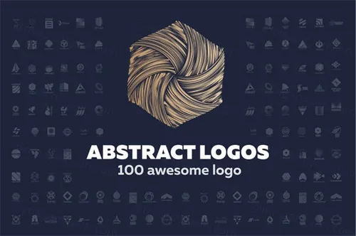 100个高端矢量LOGO商标模板素材 abstract logo