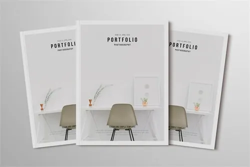 精美的野外杂志时装摄影食品杂志画册模板 Portfolio Magazine