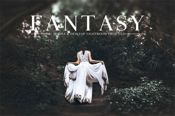 梦幻感觉的 lightroom人像预设包fantasy mobile