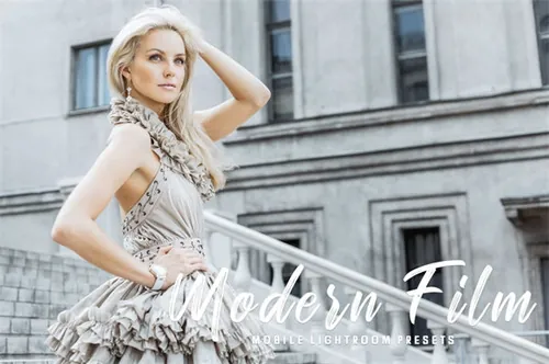 现代电影时尚风格的Lightroom预设modern-film-mob