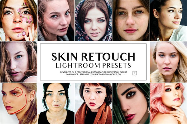 人像皮肤修饰LR预设下载Retouch LR Presets