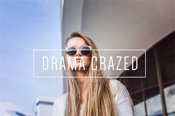 都市LR预设Drama Crazed LR Preset Indie