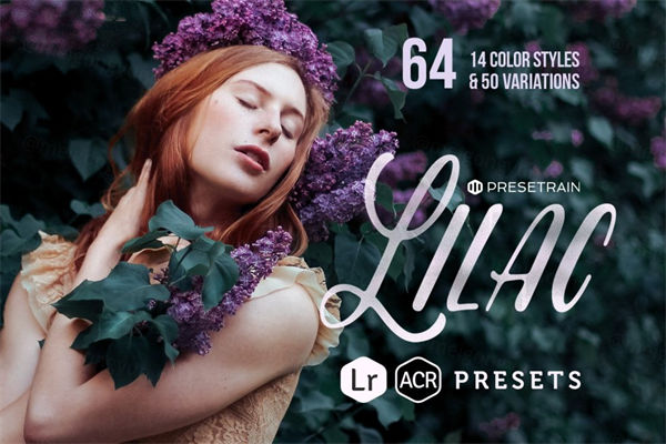 淡紫色Lightroom预设 Lilac Presets for Li