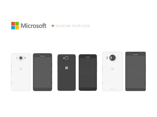 Lumia扁平化风格手机模型