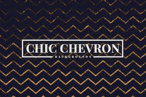别致的波纹背景纹理 Chic Chevron Backgro