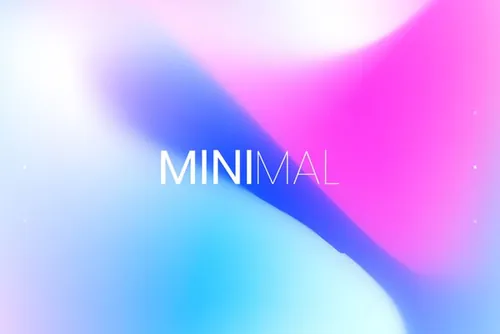 最新电音节夜店流行极简流体模糊渐变背景矢量海报 Fluid Blurred Gradient Background