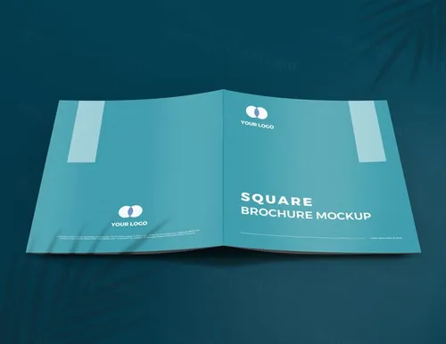 优雅干净的宣传册杂志画册设计提案样机PSD模板 Elegant brochure mockup