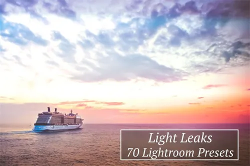 70个湖光色效果的LR预设 70 Light Leaks Lr Pre