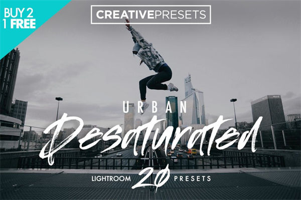 城市极限运动效果的LR预设 Urban Desaturated Lig