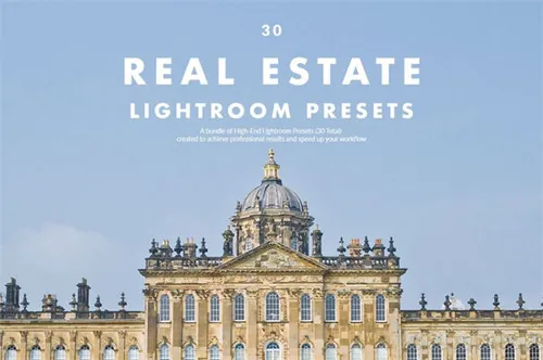 高品质的专业房地产专用高端预设Real Estate LR