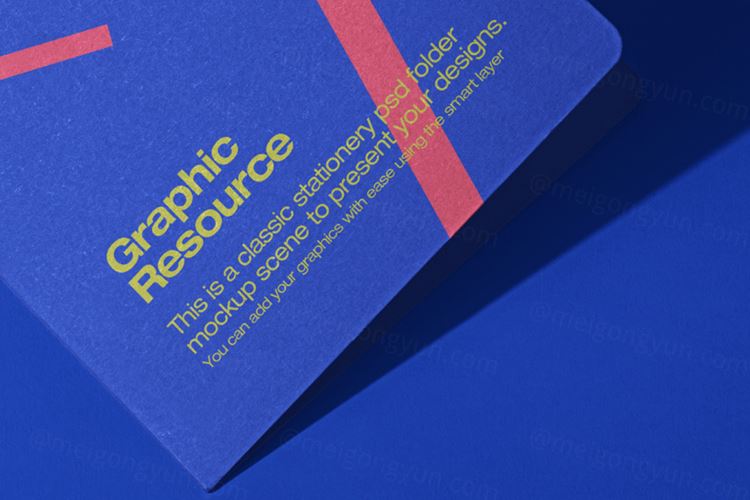 高端文件夹名片记事本场景品牌设计提案样机模板 Archive Psd Stationery Mockup Set