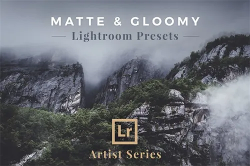 忧郁色调的LR照片预设 Matte  Gloomy , Lightro