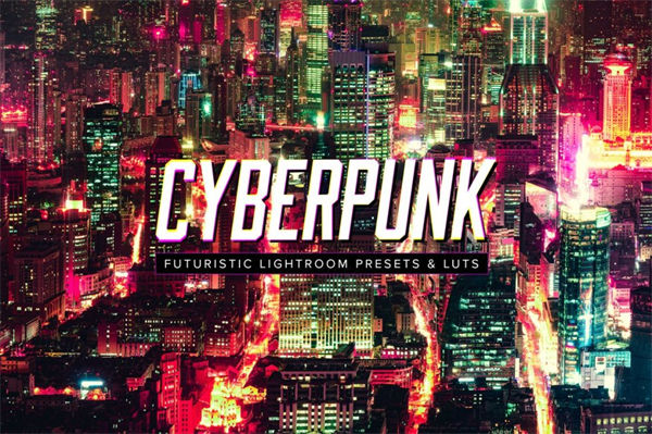 10个酷炫的夜景城市LR滤镜预设 10 Cyberpunk Light