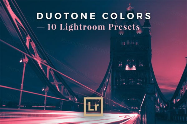 双色调颜色Lightroom预设 Duotone Colors Lig