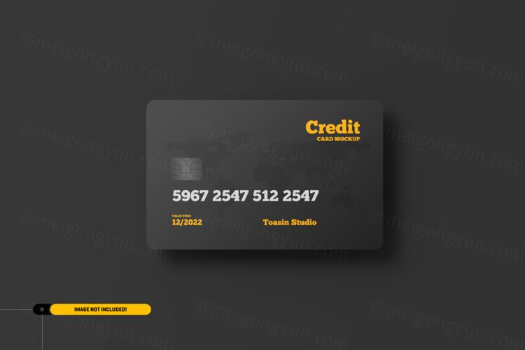信用卡银行卡VIP卡礼品卡优惠卡设计提案样机PSD模板 Credit cards. gift cards mockup