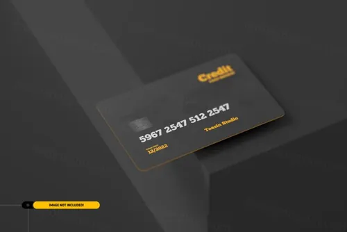 信用卡银行卡VIP卡礼品卡优惠卡设计提案样机PSD模板 Credit cards. gift cards mockup