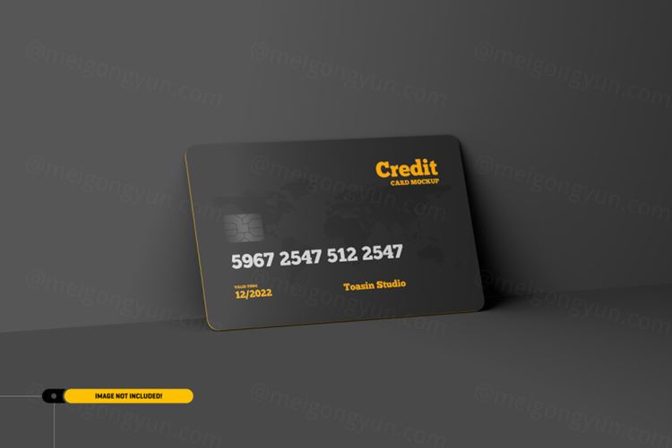 信用卡银行卡VIP卡礼品卡优惠卡设计提案样机PSD模板 Credit cards. gift cards mockup