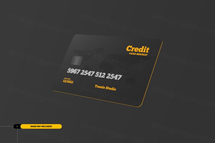 信用卡银行卡VIP卡礼品卡优惠卡设计提案样机PSD模板 Credit cards. gift cards mockup