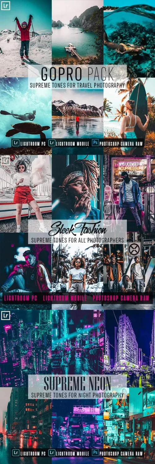 城市风景摄影lightroom预设Supreme Lightroom Presets