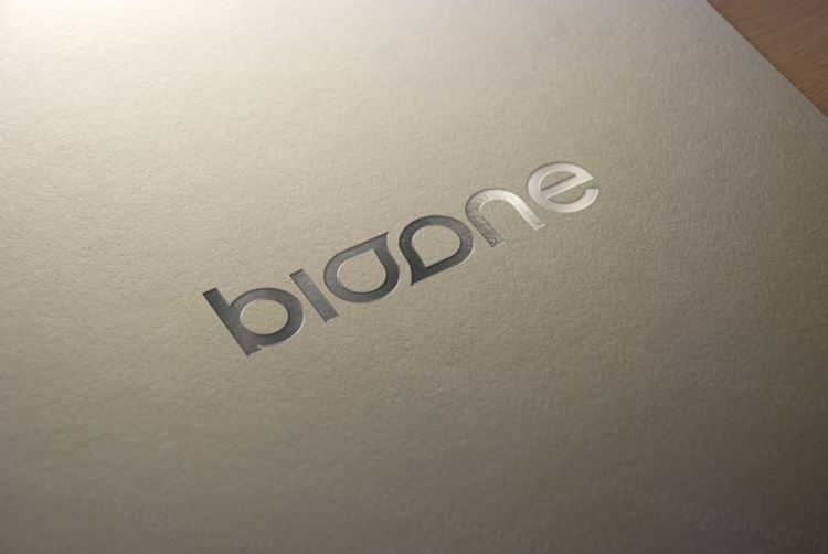 LOGO Mockup 烫银工艺贴图高品质智能PSD样机效果图