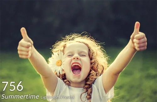 756个夏季暖色调lightroom滤镜Presets Bundle