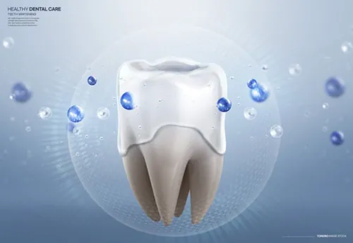 牙齿清洁修护保护牙医院卫生治疗宣传PSD海报模板 Health Dental Care