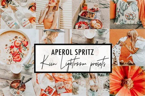 夏日落日橘红色调lightroom预设LIGHTROOM PRESET