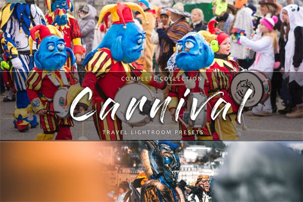西方鬼节狂欢lightroom预设下载LR Presets Carni