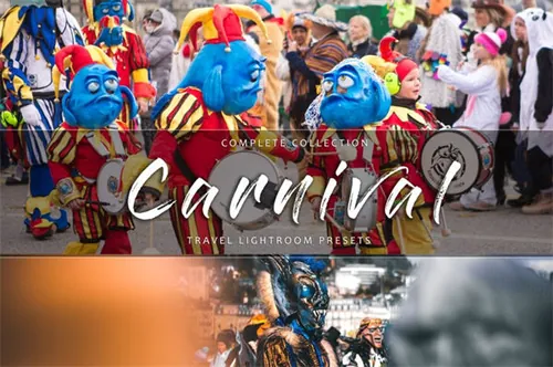 西方鬼节狂欢lightroom预设下载LR Presets Carni