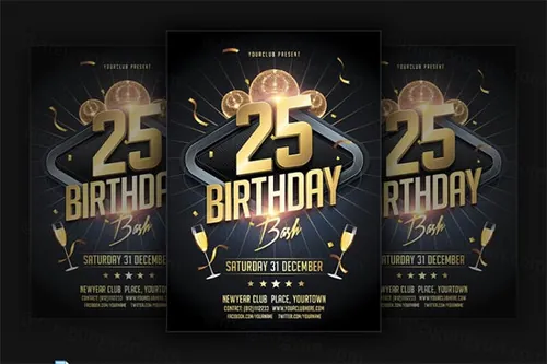 生日海报 Birthday Bash