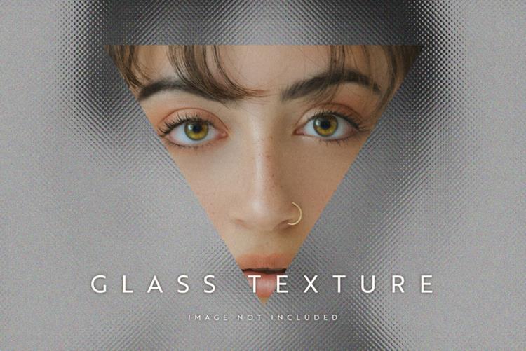 潮流模糊毛玻璃遮罩图片特效处理滤镜置换PSD模板素材 Blu