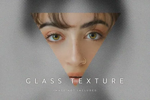 潮流模糊毛玻璃遮罩图片特效处理滤镜置换PSD模板素材 Blu