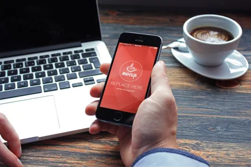 手机实体模型PSD贴图模板14 PSD iPhone Mockups