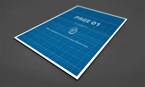 透视海报贴图PSD模板Flyer Poster Mockups