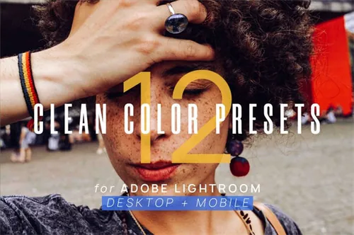 时尚摄影Lightroom颜色预设Clean Color Preset