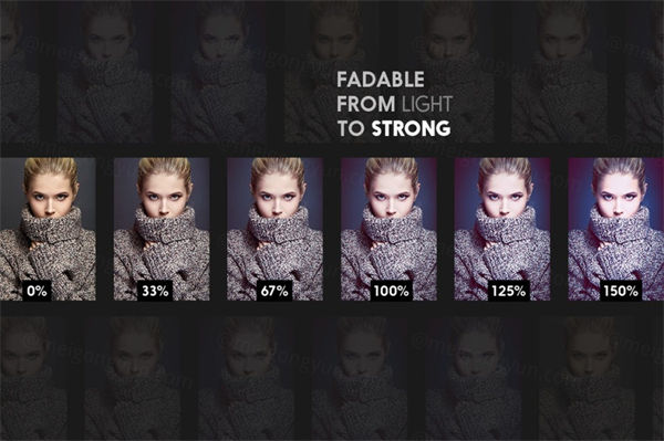 风景人像lightroom人像预设instant hipster