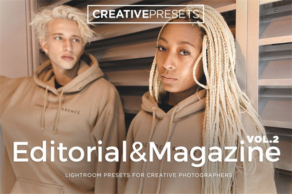 时尚人像预设editorial magazine