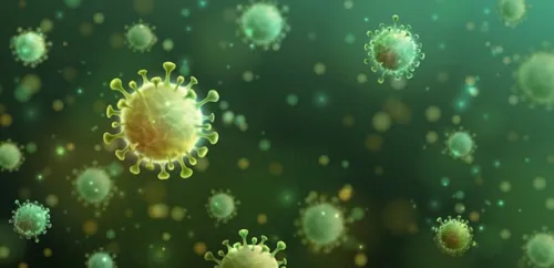 预防病毒传染疾病公益卫生宣传EPS矢量海报素材图片