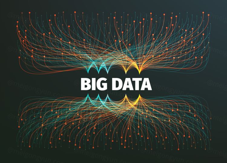 大数据背景矢量图信息流未来的技术big data background vector illustration529075177