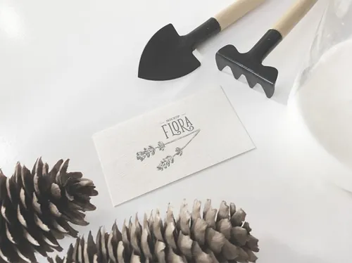 名片模型PSD贴图模板Invitation Card Mockup Vol010