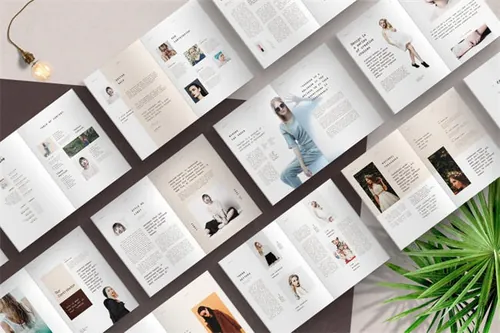 时尚杂志画册模板 Magazine Template