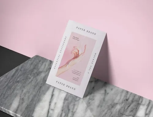 A4尺寸传单样机 Psd Paper Brand Mockup Vol5