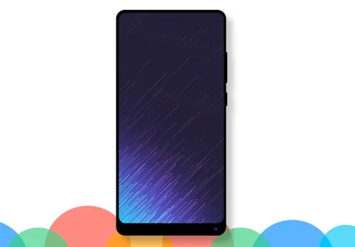 小米手机样机贴图展示PSD模版 Xiaomi Mi Mix 2S Mockup