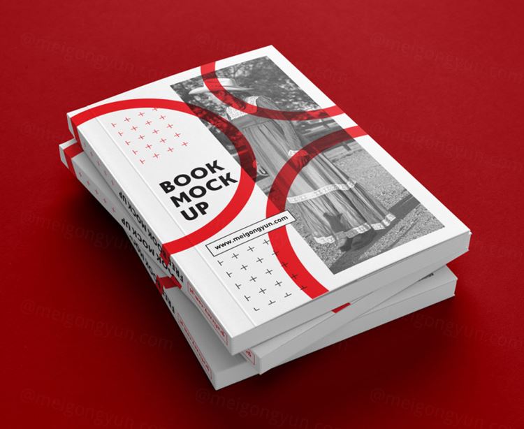 书籍模型PSD贴图模板Book Mockups Vol039