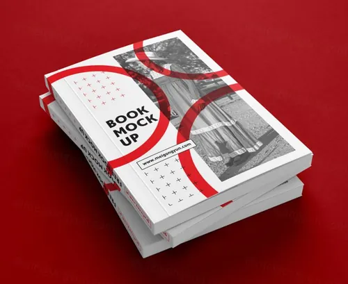书籍模型PSD贴图模板Book Mockups Vol039