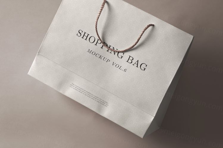 购物袋贴图展示样机模版 Psd Shopping Bag Mockup
