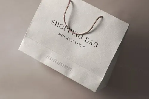 购物袋贴图展示样机模版 Psd Shopping Bag Mockup