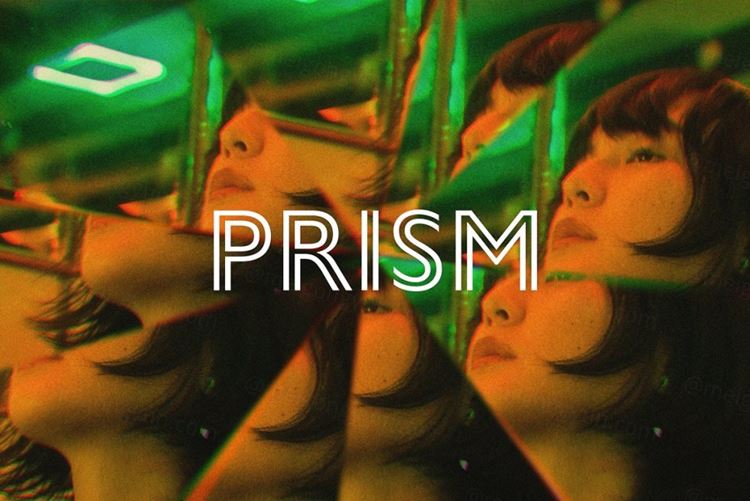 复古棱镜万花筒人像照片艺术处理特效PS模板素材 Prism